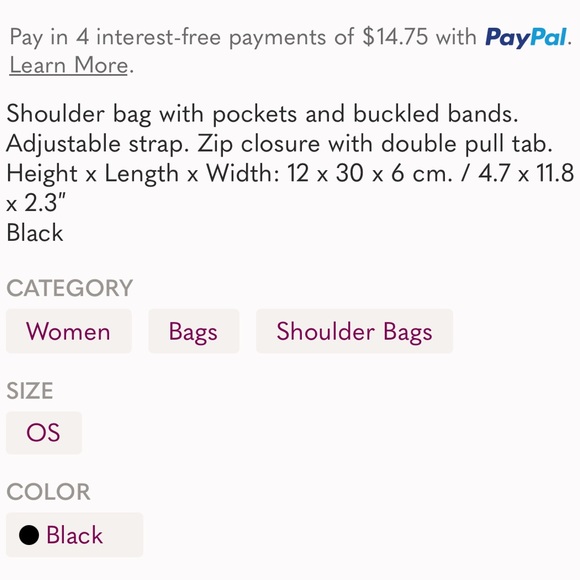 ZARA SHOULDER BAG WITH POCKETS - Picture 6 of 13